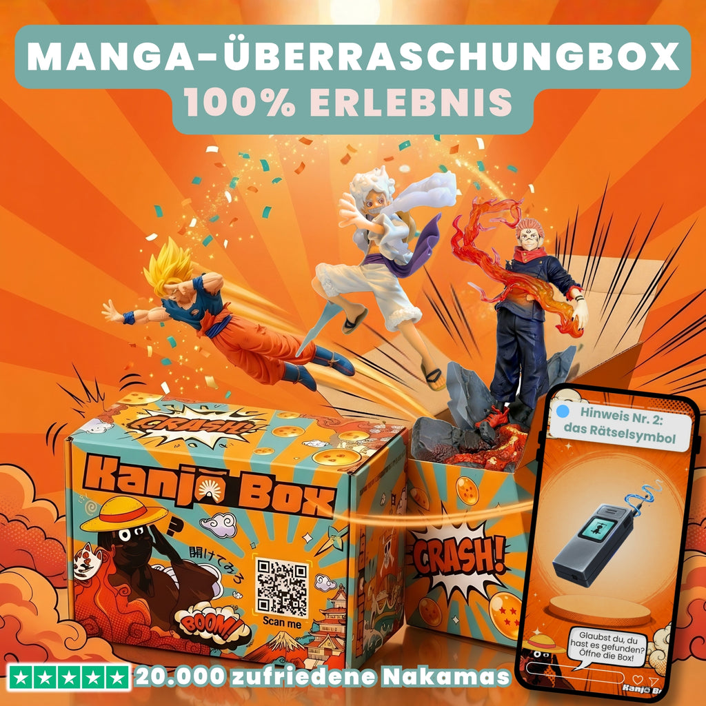 Die Mystery Box mit Manga-Figuren 100% Erfahrung ㊙️