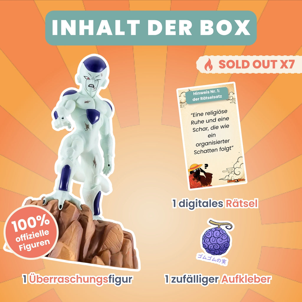 Die Mystery Box mit Manga-Figuren 100% Erfahrung ㊙️