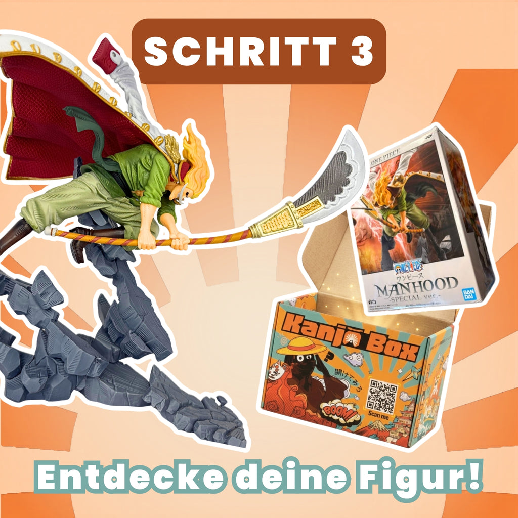 Die Mystery Box mit Manga-Figuren 100% Erfahrung ㊙️