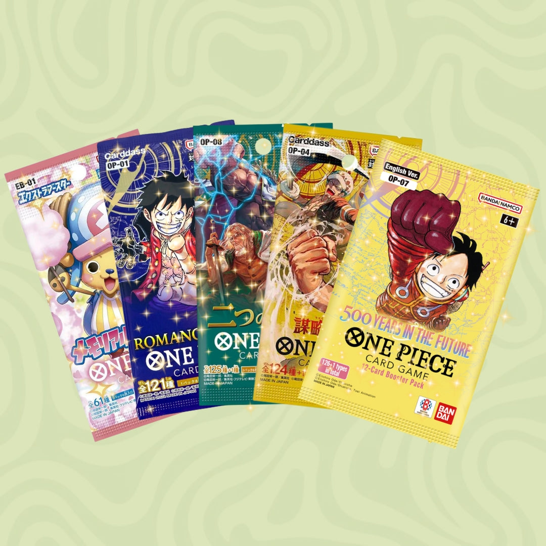1 zufälliger One Piece-Booster (japanisch)