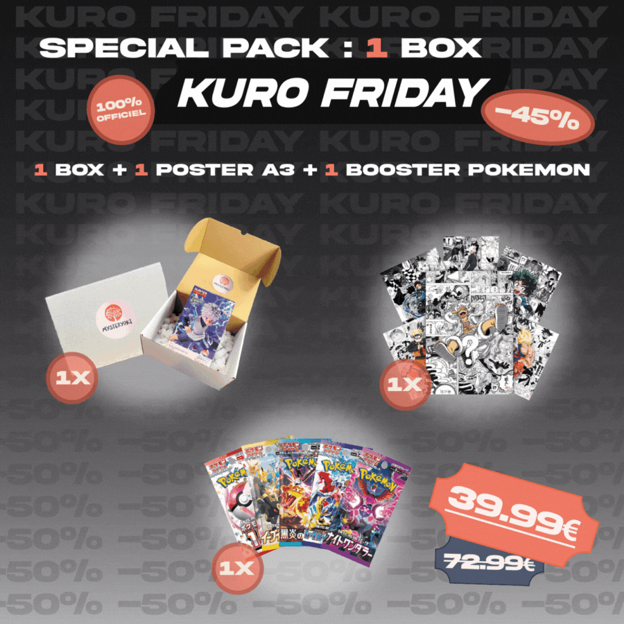 Le Pack Spécial Kuro Friday (Box Mystère) 🌒