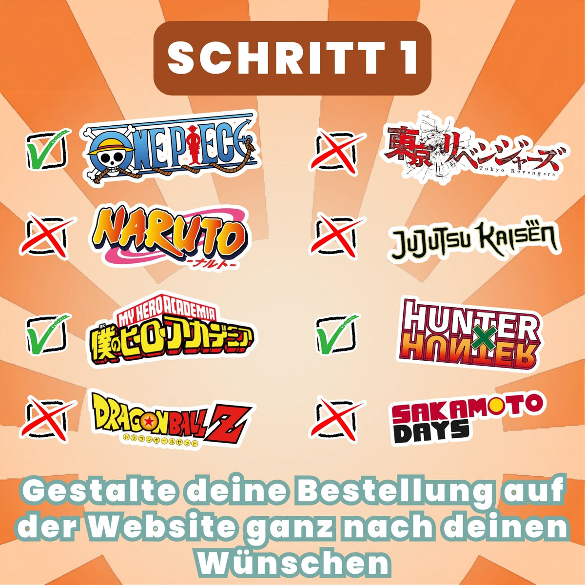 Die Mystery Box mit Manga-Figuren 100% Erfahrung ㊙️