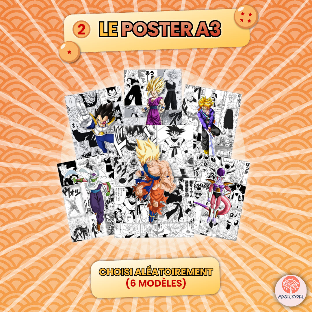A3 Dragon Ball Poster 🎇